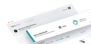 Udemy product screenshot