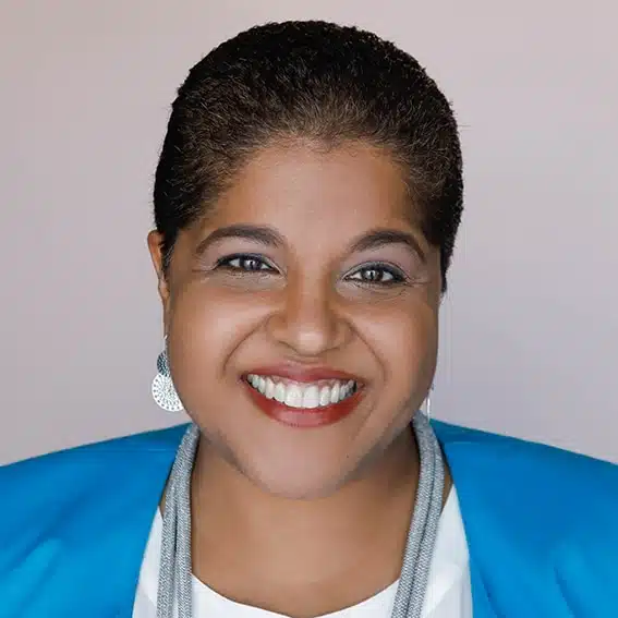 Professional photograph of Laura Morgan Roberts