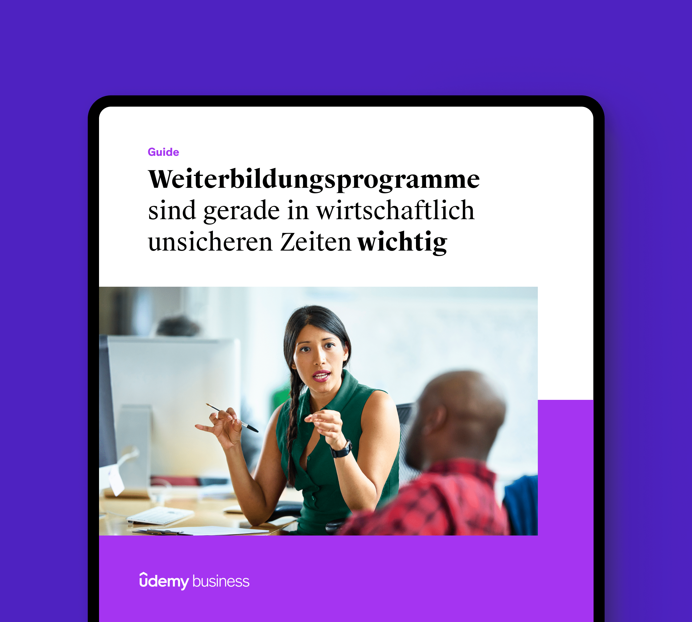 Vorschau von „Weiterbildungsprogramme sind gerade in wirtschaftlich unsicheren Zeiten wichtig“