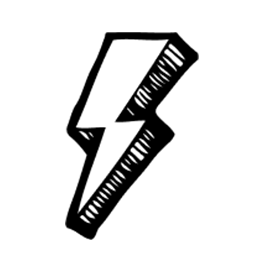 Lightning bolt icon