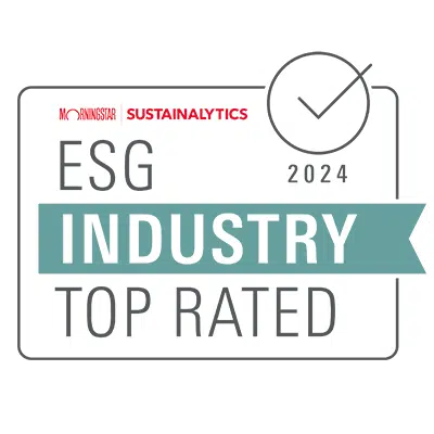2024 年 ESG 行业最高评级安全徽章