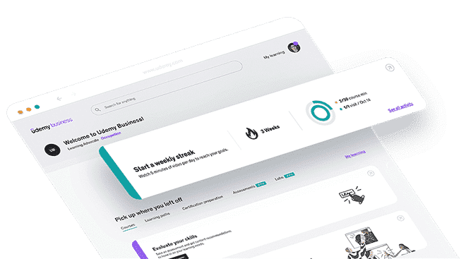 Capture d'écran d'un produit Udemy
