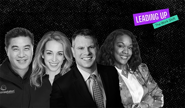 Leading Up podcast featuring C-Suite leaders