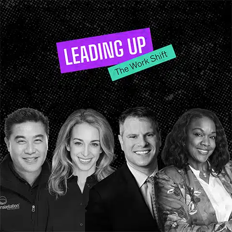 Leading Up podcast featuring C-Suite leaders