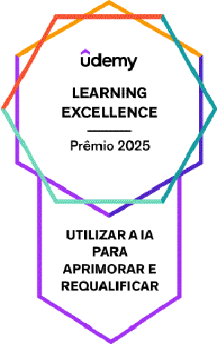Prêmio Learning Excellence da Udemy - Utilizar a IA para aprimorar e requalificar
