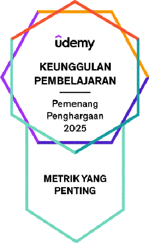 Penghargaan Keunggulan Pembelajaran Udemy - Metrik yang Penting