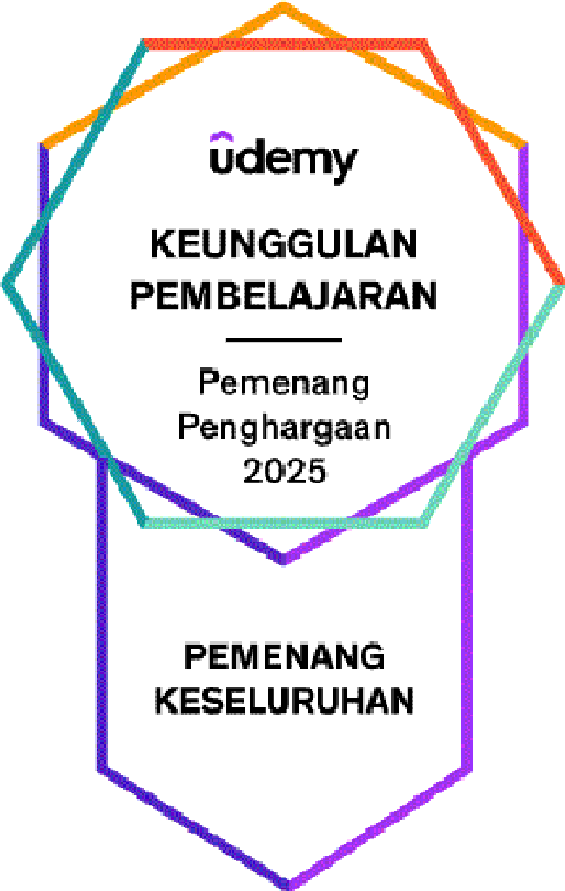 Penghargaan Keunggulan Pembelajaran Udemy - Pemenang Keseluruhan