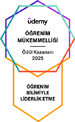 Udemy Öğrenim Mükemmelliği Ödülü - Öğrenim Bilimiyle Liderlik Etme